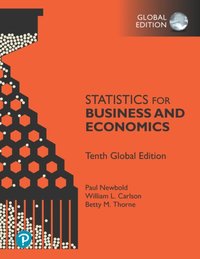 Statistics for Business and Economics, Global Edition [DRM] - Paul Newbold - ebook