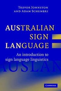 Australian Sign Language (Auslan) [DRM] - Adam Schembri - ebook