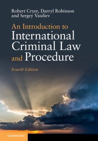 Introduction to International Criminal Law and Procedure [DRM] - Darryl Robinson - ebook