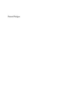 Patent Pledges [DRM] - Meredith Jacob - ebook