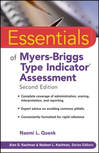 Essentials of Myers-Briggs Type Indicator Assessment [DRM] - Naomi L. Quenk - ebook