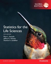 Statistics for the Life Sciences, Global Edition [DRM] - Andrew Schaffner - ebook