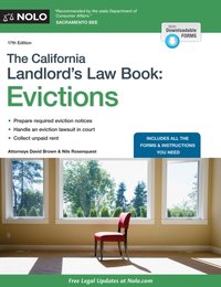 California Landlord's Law Book, The [DRM] - Nils Rosenquest - ebook