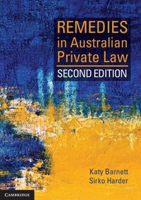 Remedies in Australian Private Law [DRM] - Sirko Harder - ebook