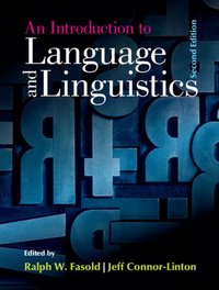 Introduction to Language and Linguistics [DRM] - Jeff Connor-Linton - ebook
