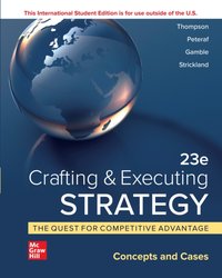 Crafting & Executing Strategy: The Quest for Competitive Advantage:  Concepts and Cases ISE [DRM] - A. Strickland - ebook