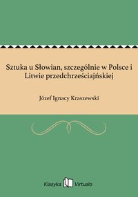 Sztuka u Słowian, szczególnie w Polsce i Litwie przedchrześciajńskiej - Józef Ignacy Kraszewski - ebook