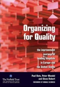 Organizing for Quality [DRM] - Paul Bate - ebook