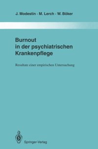 Burnout in der psychiatrischen Krankenpflege [DRM] - Jiri Modestin - ebook