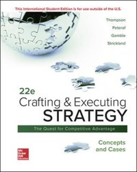 Crafting and Executing Strategy ISE [DRM] - A. Strickland - ebook