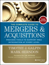 Complete Guide to Mergers and Acquisitions [DRM] - Timothy J. Galpin - ebook