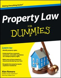 Property Law For Dummies [DRM] - Alan R. Romero - ebook