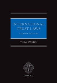 International Trust Laws [DRM] - Paolo Panico - ebook