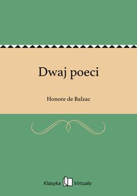 Dwaj poeci - Honore de Balzac - ebook