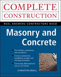 Masonry and Concrete [DRM] - Christine Beall - ebook