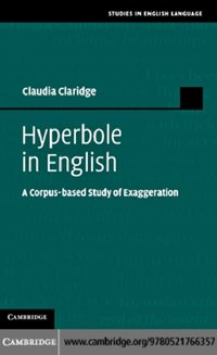 Hyperbole in English [DRM] - Claudia Claridge - ebook