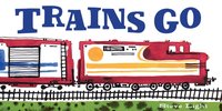 Trains Go [DRM] - Steve Light - ebook