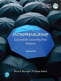 Entrepreneurship: Successfully Launching New Ventures, Updated Global Edition [DRM] - Bruce R. Barringer - ebook
