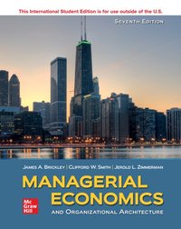 Managerial Economics and Organizational Architecture ISE [DRM] - Jerold Zimmerman - ebook