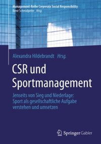 CSR und Sportmanagement [DRM] - Alexandra Hildebrandt - ebook