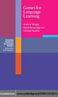Games for Language Learning [DRM] - Michael Buckby - ebook