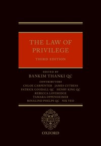 Law of Privilege [DRM] - Opracowanie zbiorowe - ebook