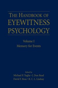 The Handbook of Eyewitness Psychology: Volume I [DRM] - R.C.L. Lindsay - ebook