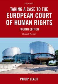 Taking a Case to the European Court of Human Rights [DRM] - Philip Leach - ebook