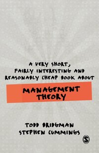 Very Short, Fairly Interesting and Reasonably Cheap Book about Management Theory [DRM] - Stephen Cummings - ebook