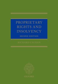Proprietary Rights and Insolvency [DRM] - Richard Calnan - ebook