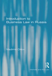 Introduction to Business Law in Russia [DRM] - Vladimir Orlov - ebook