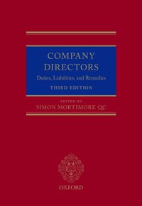 Company Directors [DRM] - Simon Mortimore QC - ebook