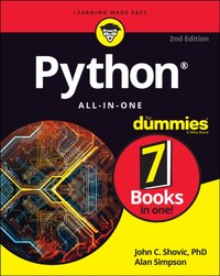 Python All-in-One For Dummies [DRM] - Alan Simpson - ebook
