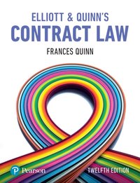Elliott & Quinn's Contract Law [DRM] - Frances Quinn - ebook