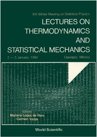 Lectures On Thermodynamics And Statistical Mechanics - Xix Winter Meeting On Statistical Physics [DRM] - Varea C Varea - ebook