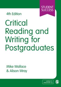 Critical Reading and Writing for Postgraduates [DRM] - Alison Wray - ebook