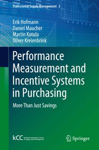Performance Measurement and Incentive Systems in Purchasing [DRM] - Oliver Kreienbrink - ebook
