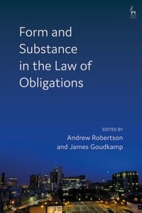 Form and Substance in the Law of Obligations [DRM] - James Goudkamp - ebook