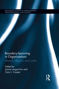 Boundary-Spanning in Organizations [DRM] - Cary Cooper - ebook