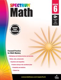 Spectrum Math Workbook, Grade 6 [DRM] - Spectrum - ebook