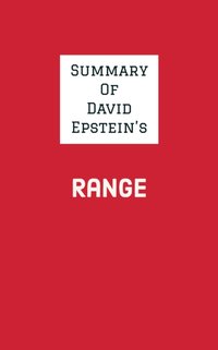 Summary of David Epstein's Range [DRM] - IRB Media - ebook