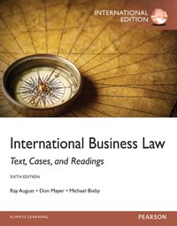 International Business Law [DRM] - Michael Bixby - ebook