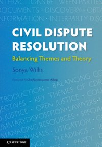 Civil Dispute Resolution [DRM] - Sonya Willis - ebook