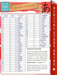 Japanese Grammar (Speedy Study Guides) - Opracowanie zbiorowe - ebook