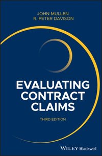 Evaluating Contract Claims [DRM] - R. Peter Davison - ebook