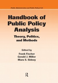 Handbook of Public Policy Analysis [DRM] - Gerald J. Miller - ebook