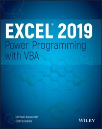 Excel 2019 Power Programming with VBA [DRM] - Dick Kusleika - ebook