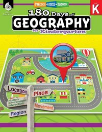 180 Days(TM): Geography for Kindergarten [DRM] - Jessica Hathaway - ebook