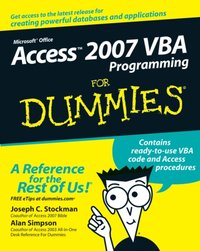 Access 2007 VBA Programming For Dummies [DRM] - Joseph C. Stockman - ebook