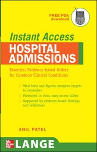 LANGE Instant Access Hospital Admissions [DRM] - Anil M. Patel - ebook